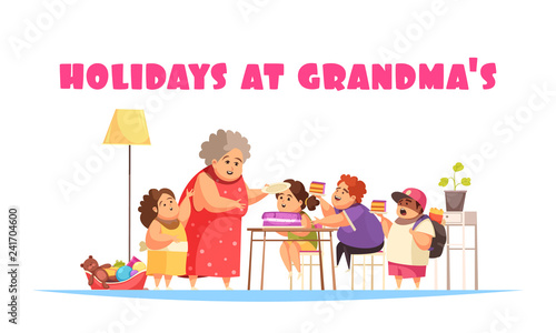 Overeating Problems Concept