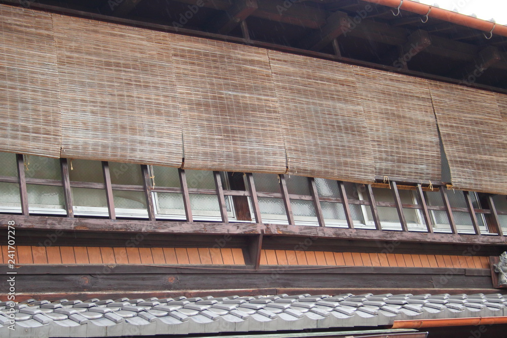 Obraz premium 簾（すだれ）