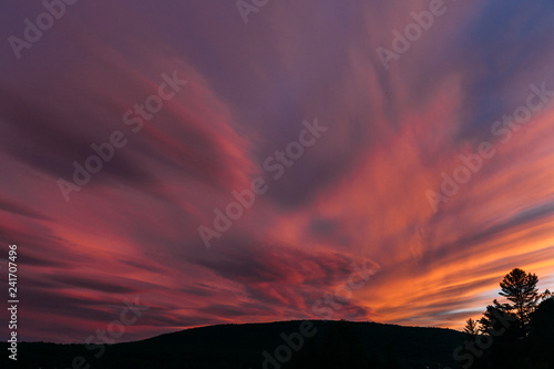 Pink sunset