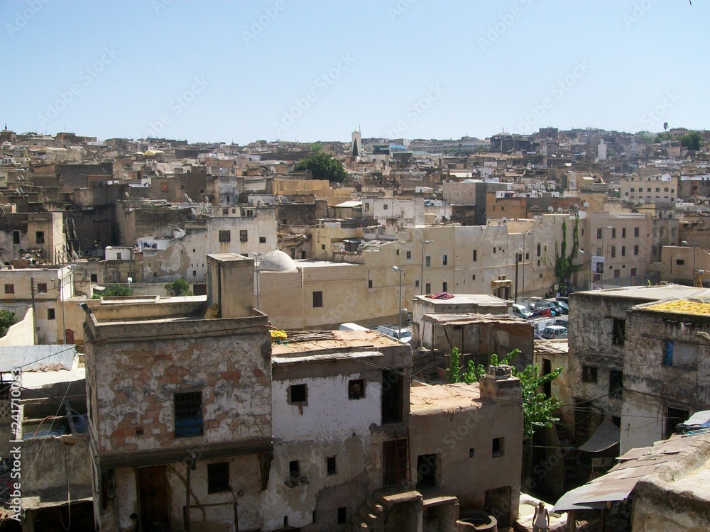 Fes Marokko Stadtbild