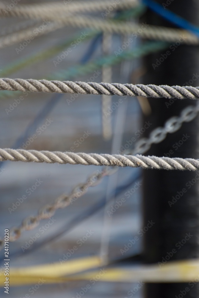 Takelage an Segelboot Takelage an Segelboot