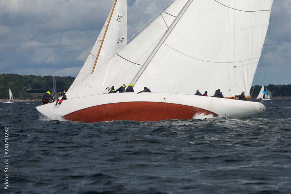 Fototapeta premium Classic Regatta in der Ostsee