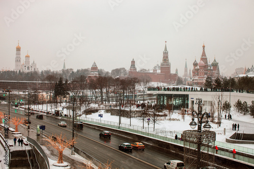view of moscow kremlin