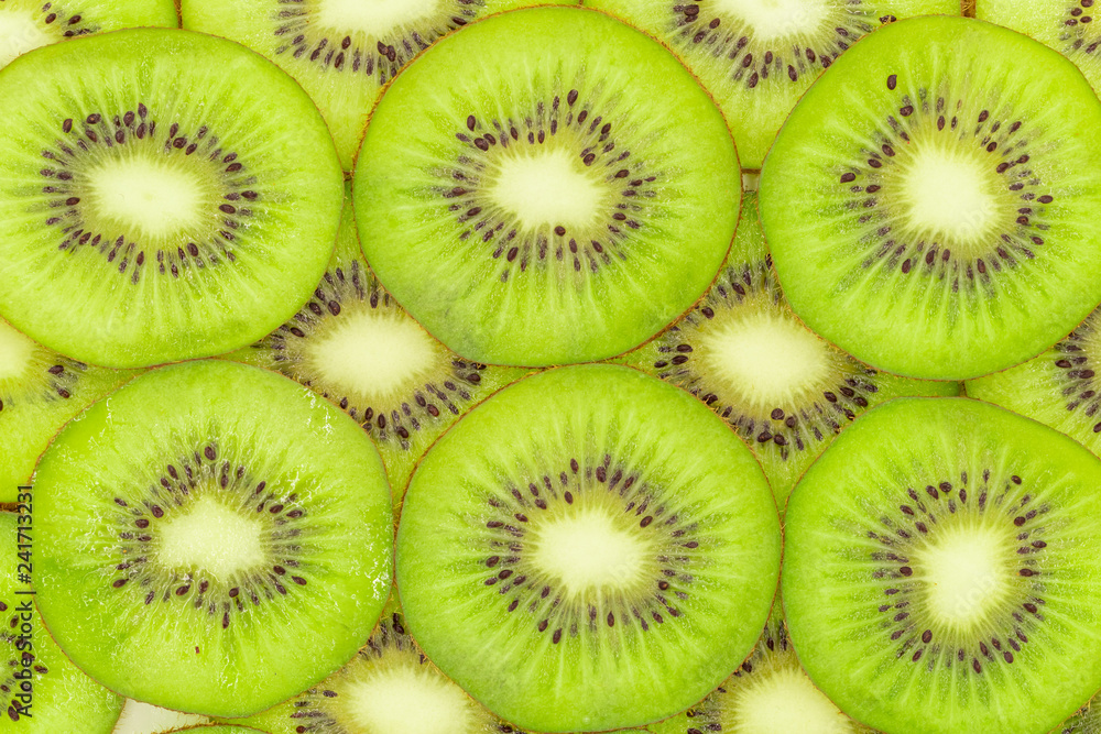 slices of kiwi slices of kiwi