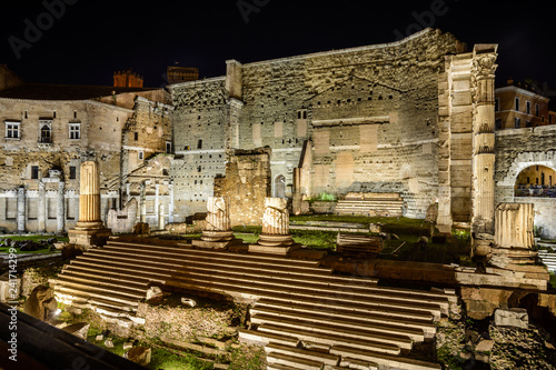 Bild auf Leinwand Forum of August. Roman forum