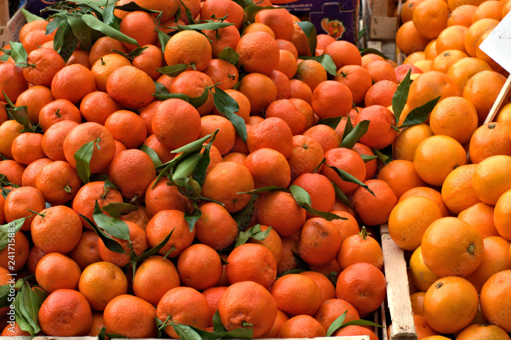 fresh tangerines,food, fruit, market,vegetable,orange,  