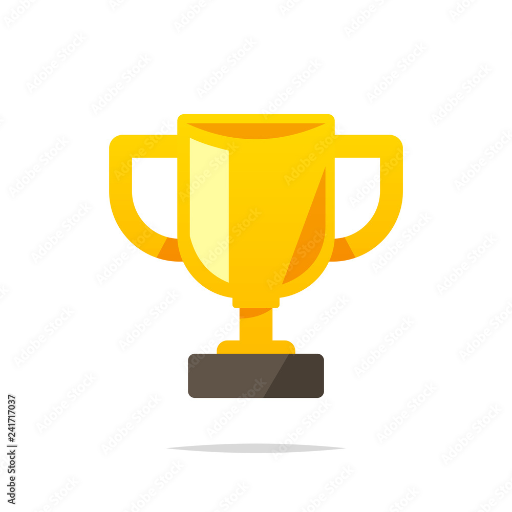 Trophy icon vector isolated illustration Trophy icon vector isolated illustration