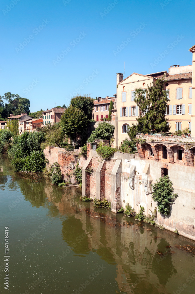 Albi in France on a sunny day
