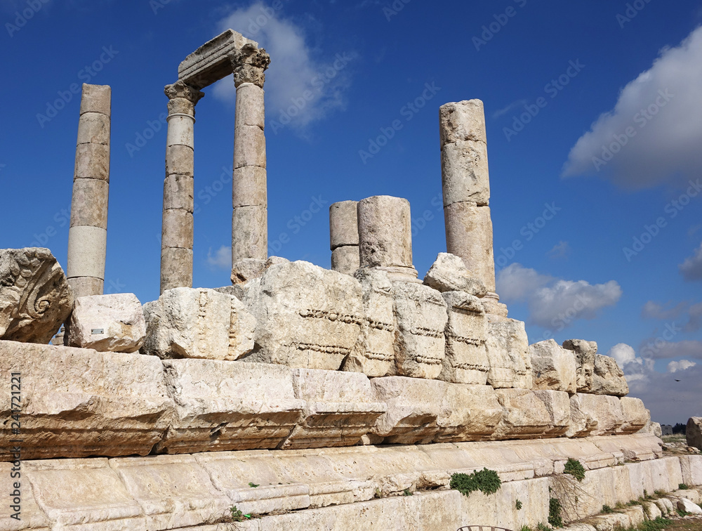 Jordan. Ther Temple of Hercules
