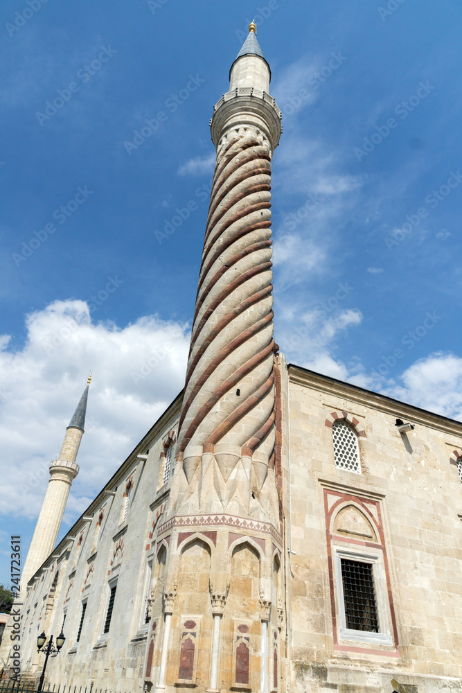 Uc Serefeli mosque Mosque in the center of city of Edirne,  East Thrace, Turkey