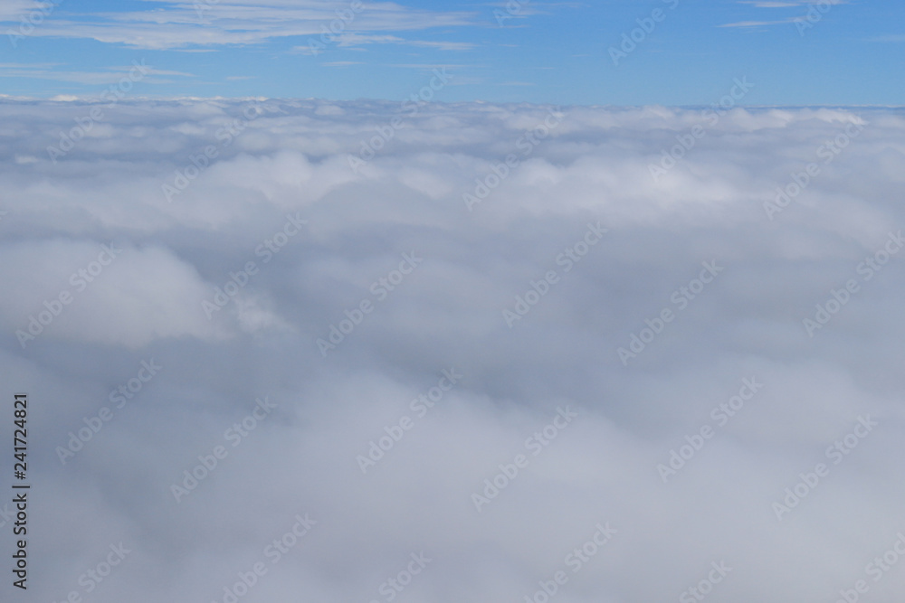 Soft cloud background