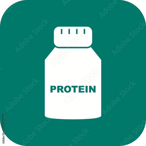 Vector Protein Icon