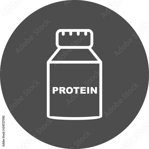 Vector Protein Icon