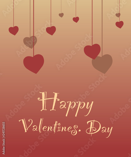 valentines background vector illustration 