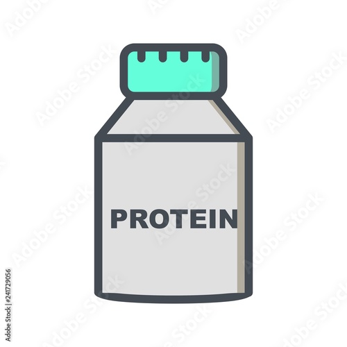 Vector Protein Icon
