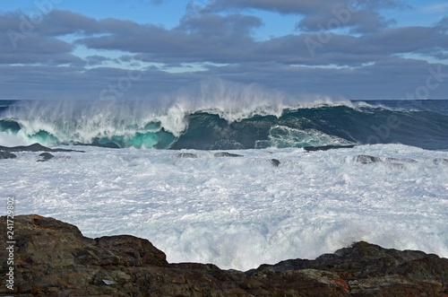 large wave seascape