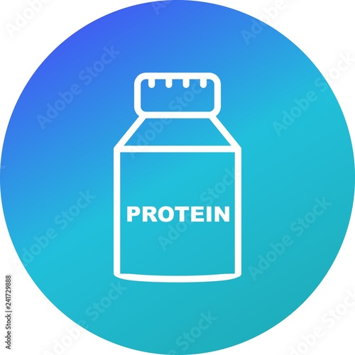 Vector Protein Icon