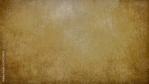 Abstract hand-painted gold vintage background