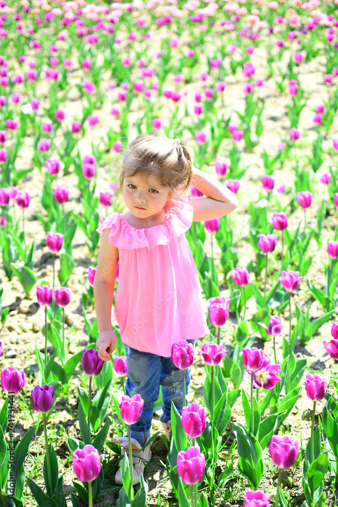 Spring style. face and skincare. allergy to flowers. Summer girl fashion. Happy childhood. Little girl in sunny spring. Small child. Natural beauty. Childrens day. Springtime tulips. weather forecast Spring style. face and skincare. allergy to flowers. Summer girl fashion. Happy childhood. Little girl in sunny spring. Small child. Natural beauty. Childrens day. Springtime tulips. weather forecast
