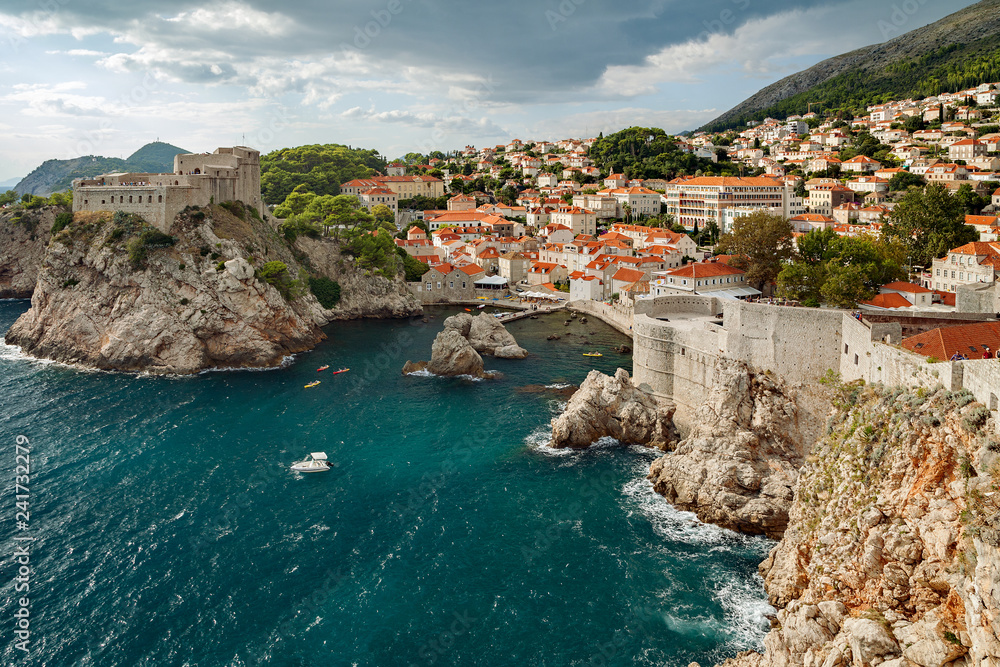 Dubrovnik, Dalmatia, Croatia  - The Old Town of Dubrovnik, Fortress Lovrijenac