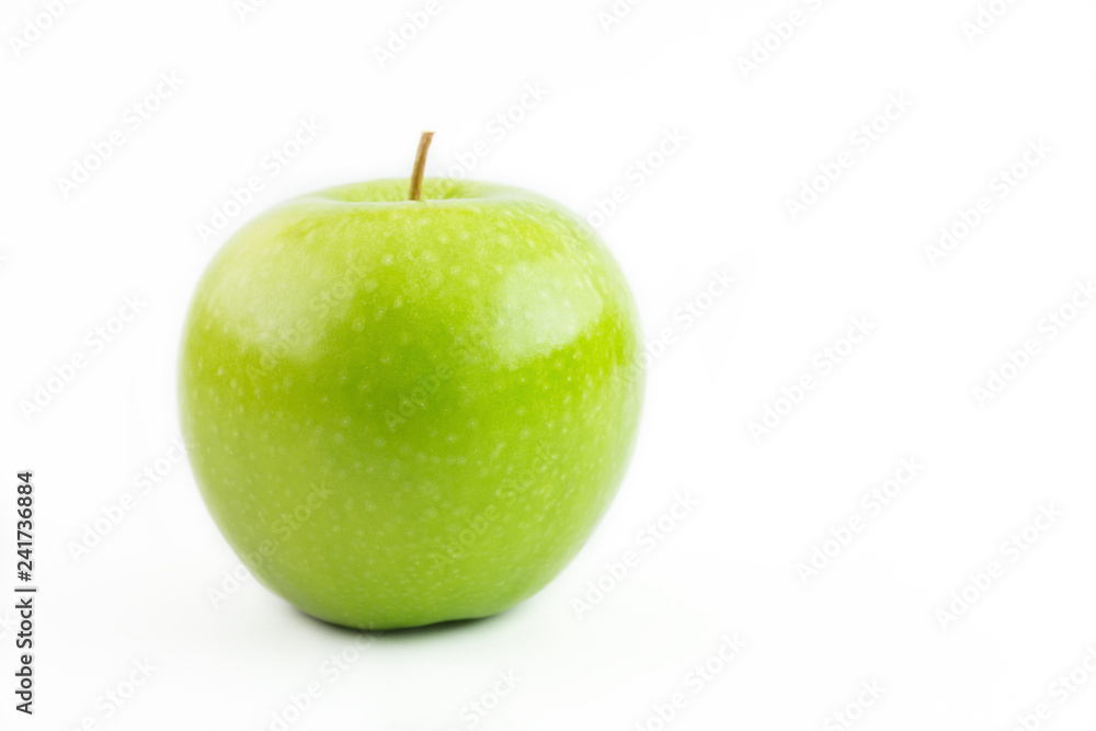 green apple isolated on white background green apple isolated on white background