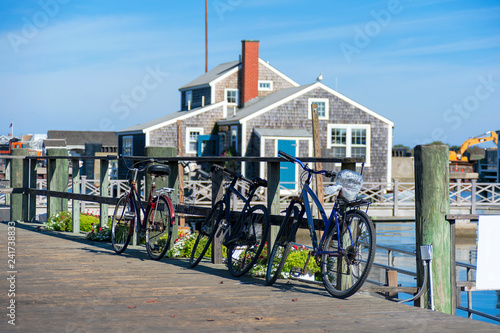 Nantucket Harbour in the morning