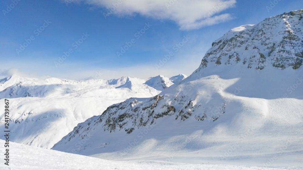 Alps mountain landscap