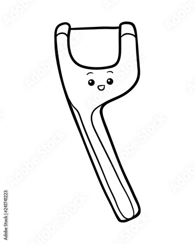 Coloring book, Flosser