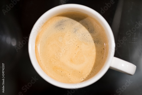 Hot coffee cup