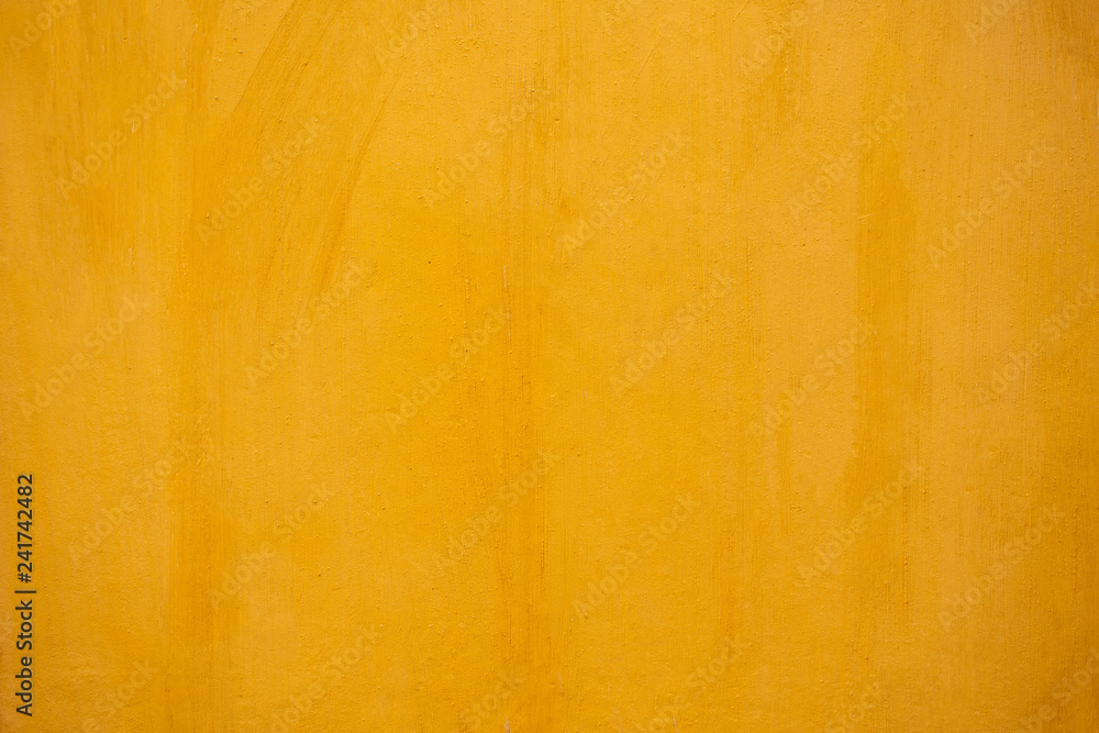 Obraz premium yellow wall for background.