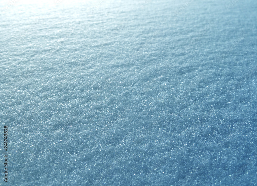 Obraz premium background of fresh snow texture