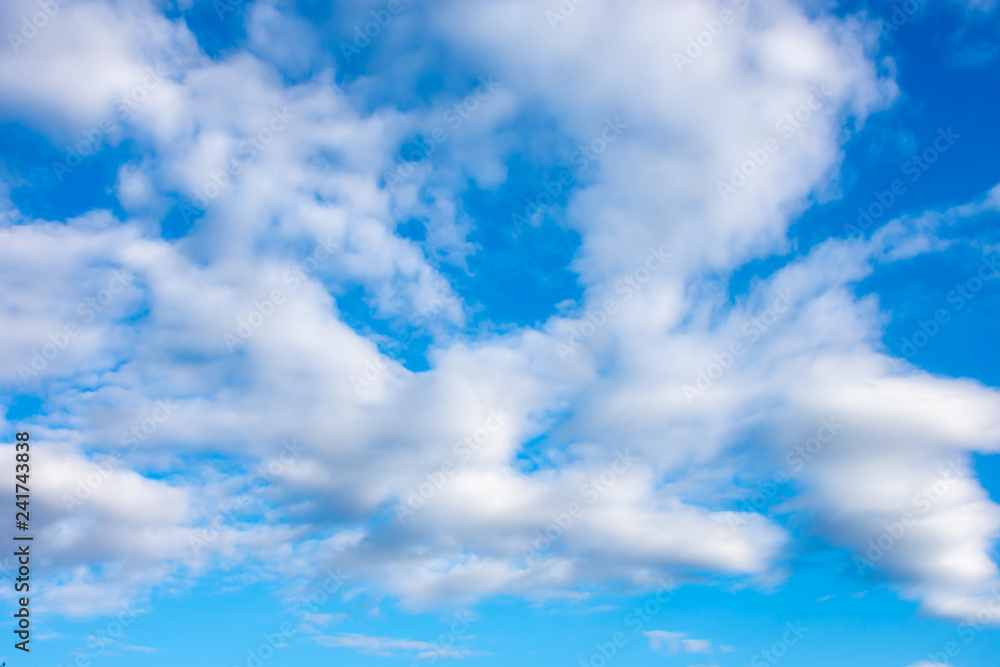 The beauty of the sky with clouds and the sun. The beauty of the sky with clouds and the sun.
