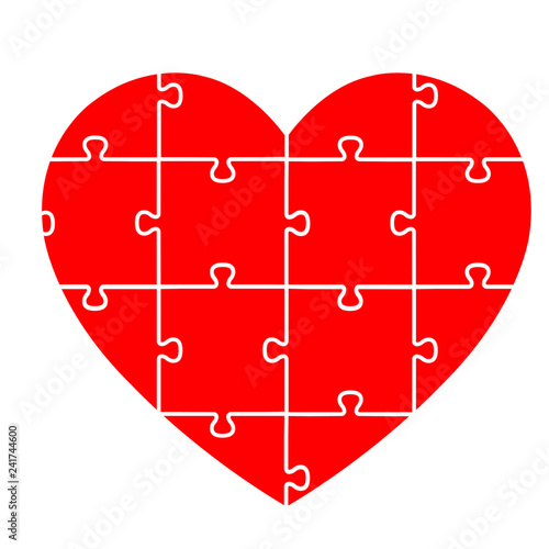 Heart Puzzle series
