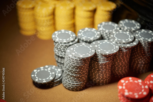 Chips for casino gambling