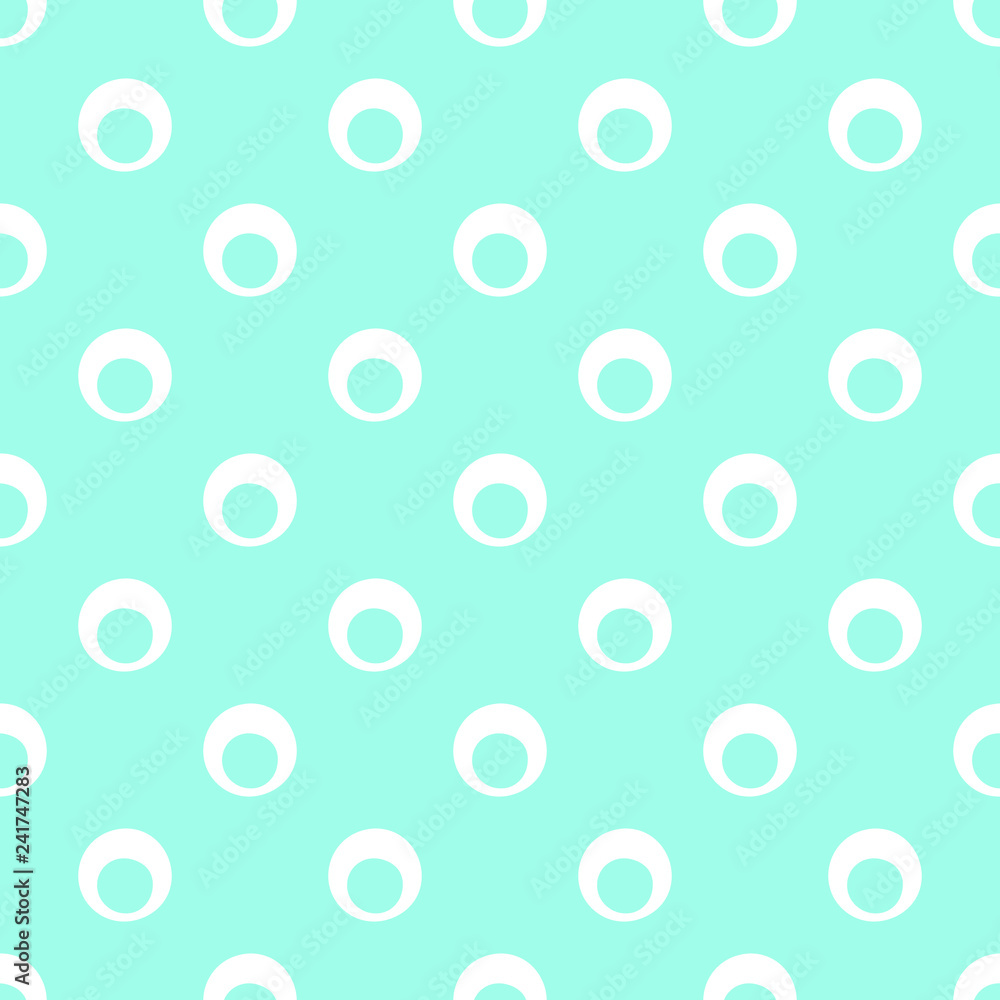 Light tirquoise vector seamless pattern