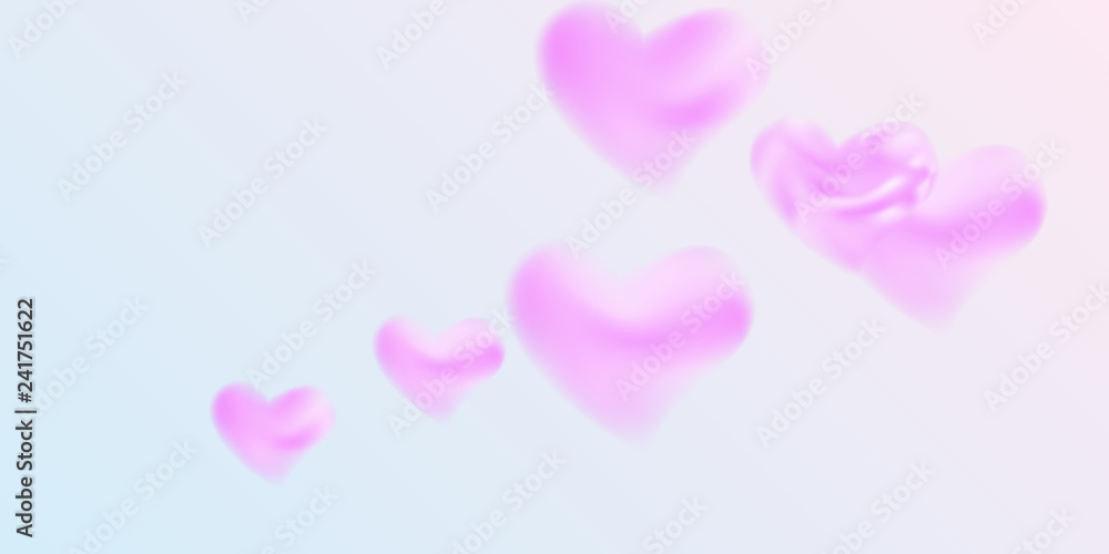 Hearts of confetti for valentines day Hearts of confetti for valentines day