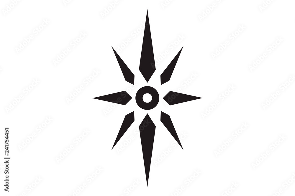 Fototapeta premium Symbol on the theme of Illuminati symbols, masonic sign, all seeing eye, occult, alchemy, mystic, esoteric, religion, masons on background. Can be used for tattoo or t-shirt design 