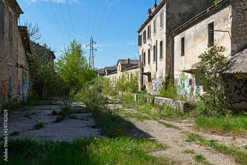 Fototapeta Naklejka Na Ścianę i Meble -  Ville fantôme