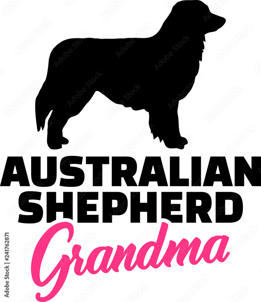 Australian Shepherd Grandma