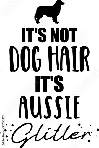 It's not dog hair, it's Aussie glitter