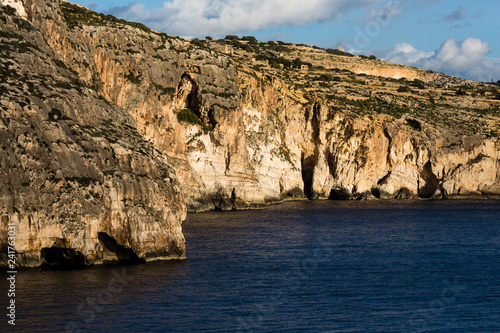 Malta cliffs