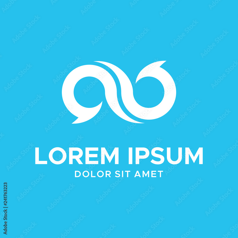 Fototapeta premium INVINITY HOOK LOGO