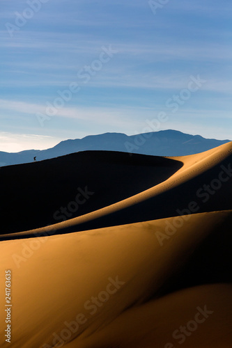 Death Valley National Park, California: Mequite Sand Dunes near Stovepipe Wells. photo