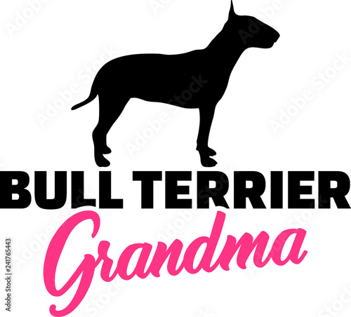 Bull terrier Grandma