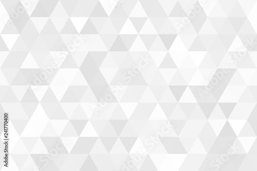 Vector abstract gray background. Seamless modern pattern. Geometric texture with triangles.