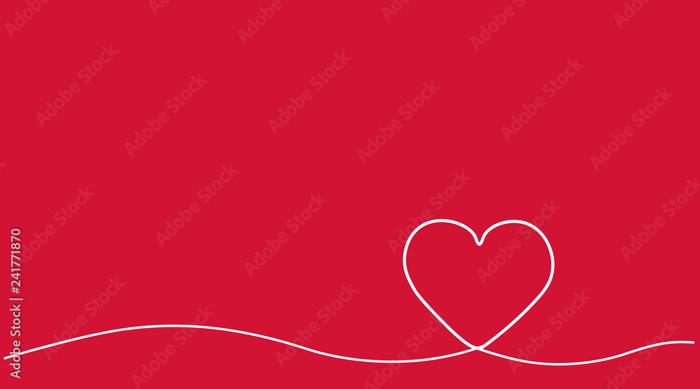 Heart vector background, valentines day love design. Vector illustration.