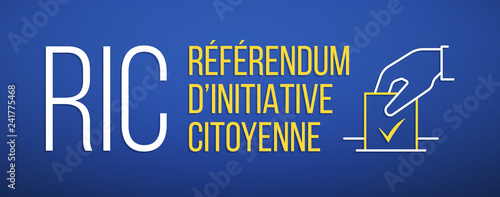 RIC - Référendum d'Initiative Citoyenne