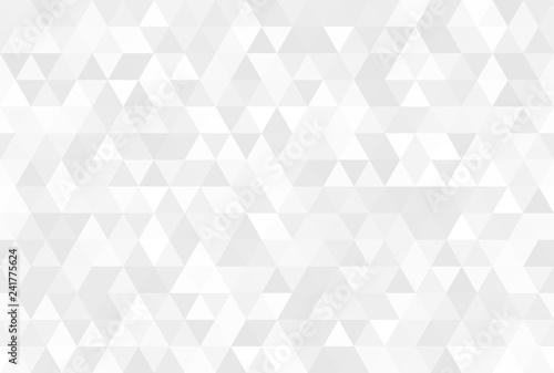 Vector abstract gray background. Seamless modern pattern. Geometric texture with triangles.