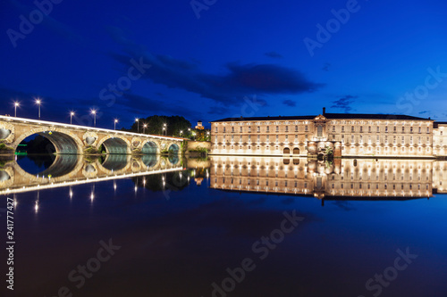 Billede på lærred Pont-Neuf in Toulouse