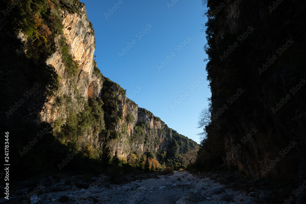 canyon of Gjipe, Vlore, Albania canyon of Gjipe, Vlore, Albania